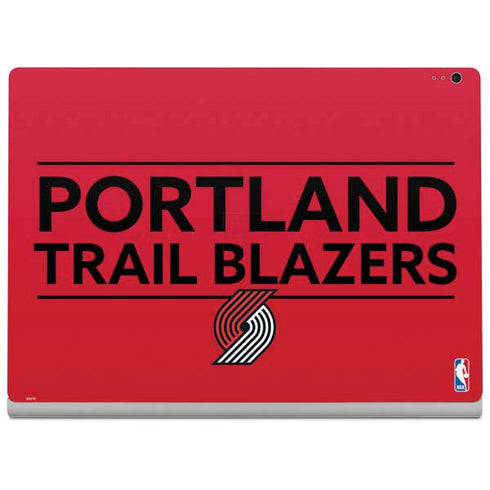 NBA Portland Trail Blazers Standard - Red Surface Book 2 15in Skin